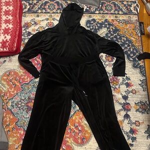 Alfani Intimates velour tracksuit